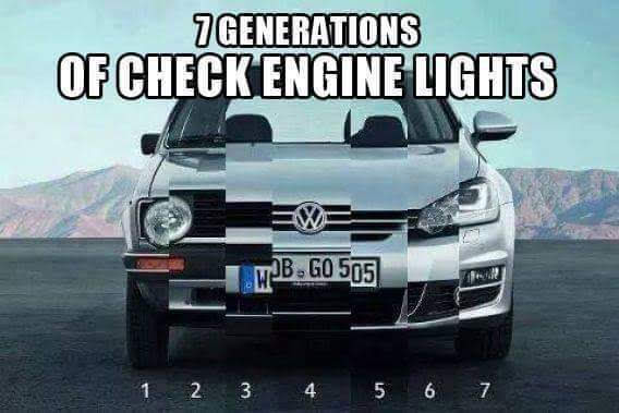 7-те генерации на Check Engine сигнализацијата